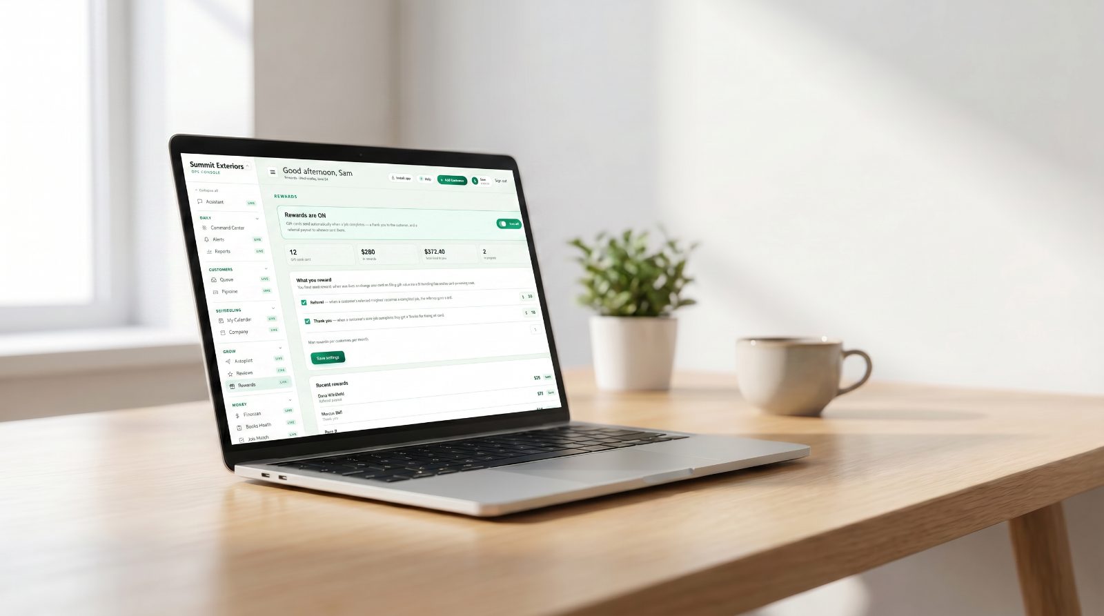 SagiFlo — Turn happy customers into more